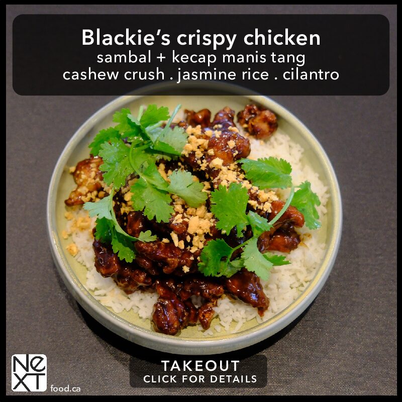 Blackie’s crispy chicken