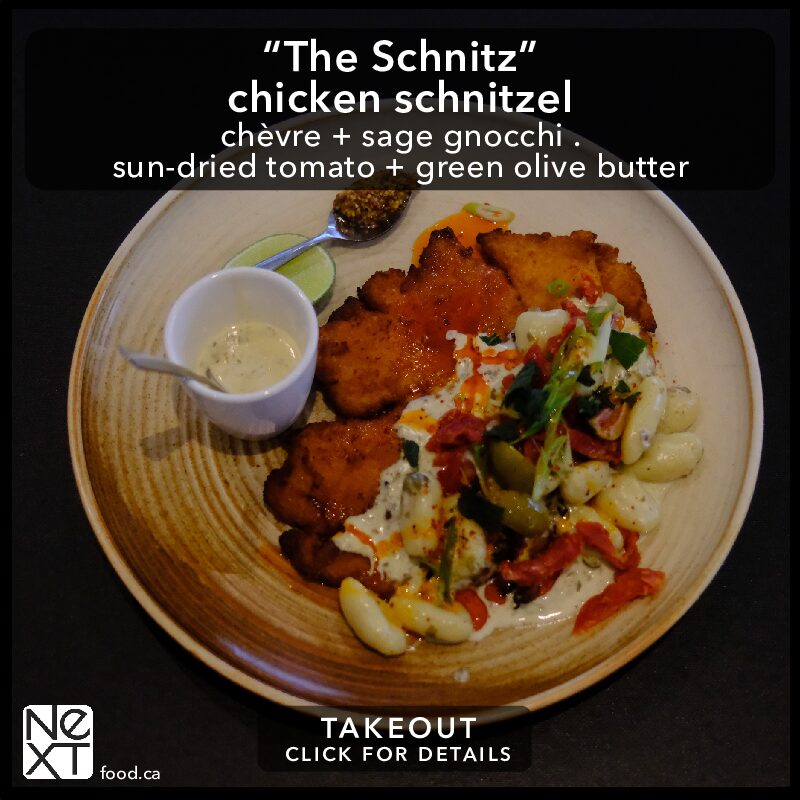 “The Schnitz” chicken schnitzel