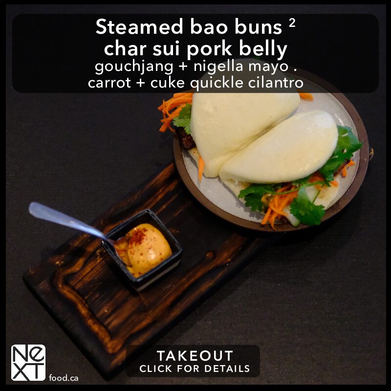 Steamed bao buns. char sui pork belly